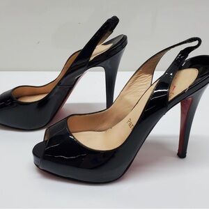 Christian Louboutin Black Stiletto Heels